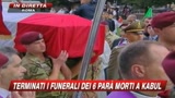 21/09/2009 - Le Frecce tricolori danno l'ultimo saluto ai parà