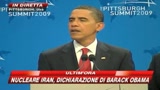 25/09/2009 - Obama striglia l'Iran: cela un nuovo impianto nucleare