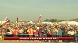 Folla oceanica per il Papa a Brno