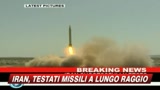 Iran, testato il missile in grado di colpire Israele