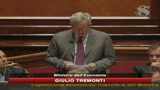 06/10/2009 - Tremonti: manovra prudente a causa della crisi