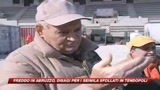 Freddo all'Aquila, abitanti non vogliono lasciare tende