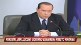 Berlusconi: presto la discussione su età pensionabile