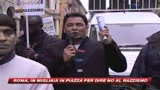 Roma, in piazza contro il razzismo 