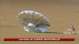 Usa, bimbo su pallone balla pubblicitaria