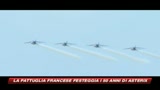 La pattuglia acrobatica francese celebra Asterix