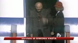 31/10/2009 - Berlino, Gorbaciov Kohl e Bush sr ricordano caduta Muro