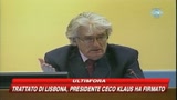 L'Aia, Kàradzic per la prima volta in aula 