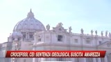 Sul caso crocefissi reazione Cei: Sentenza ideologica
