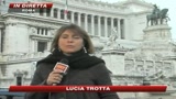 Festa forze armate, Napolitano all'altare della Patria
