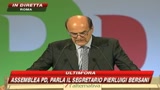 Il Pd proclama Pierluigi Bersani segretario