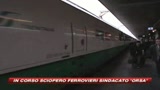 Sciopero ferrovieri, la protesta finirà stasera alle 21