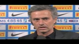 09/11/2009 - Inter, Mourinho: brutta  partita e arbitro contro