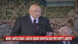 Napolitano: caduta muro di Berlino fu spartiacque