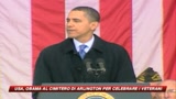 Usa, Obama celebra i veterani