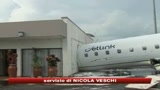 Aereo atterra dentro la sala vip