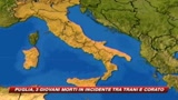 27/11/2009 - Incidente stradale nel Barese, morti tre giovani 