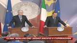 01/12/2009 - Clima, Berlusconi: Andrò anch'io a Copenaghen