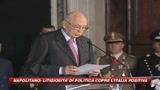 Napolitano: Media troppo attenti alle liti
