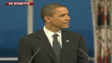 Barack Obama: accetto questo premio con umiltà