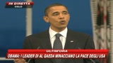 Obama:Gli strumenti della guerra per conservare la pace