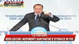 Berlusconi: si vergogni chi rende Italia piazza urlante