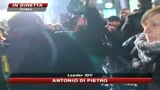 Di Pietro: menefreghismo governo porta a esasperazione