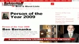 Bernanke uomo dell'anno per Time