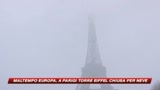 18/12/2009 - Maltempo Europa, a Parigi chiusa tour Eiffel per neve