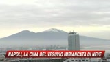 La neve anche sul Vesuvio. Guarda le immagini 