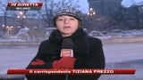 Gelo e neve, scuole chiuse e ferrovie in tilt