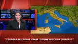 Atrani, frana su un ristorante. Un morto