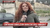 11/01/2010 - Rosarno, continua la demolizione della bidonville 