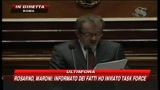 12/01/2010 - Rosarno, Maroni: l'intervento delle forze dell'ordine è stato tempestivo