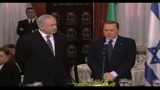 Berlusconi: mi sento vicino alla dolorosa storia di Israele
