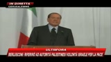 Pericolo Iran, Berlusconi: tutto il mondo ne sia consapevole