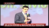Berlusconi intervento telefonico all'inaugurazione della Pedemontana