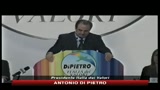 Congresso IDV, Di Pietro: è finito tempo della protesta sterile