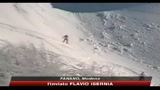 08/02/2010 - Le immagini di una valanga innescata da snowboarder