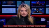 USA, sequestrata per 18 anni ha 2 figlie con rapitore