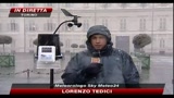 Maltempo, nevica in Piemonte anche in pianura