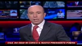 Cile, da oggi in carica il nuovo presidente Pinera