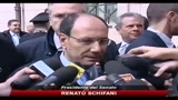 18/03/2010 - Inchiesta Trani, Schifani bloccare fughe di notizie