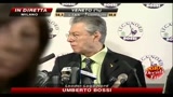 Elezioni regionali, parla Umberto Bossi (1/a parte)