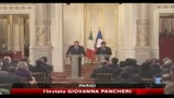 Parigi, vertice italo-francese all'Eliseo
