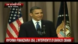 Riforma finanziaria USA, l'intervento di Barack Obama