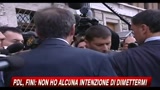 PDL, Fini non ho alcuna intenzione di dimettermi