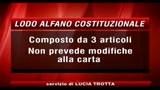 Lodo Alfano, pronto ddl costituzionale