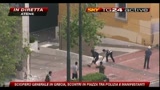 3- Atene: scontri polizia-manifestanti