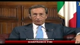Fini: nessuna congiura giudici contro governo